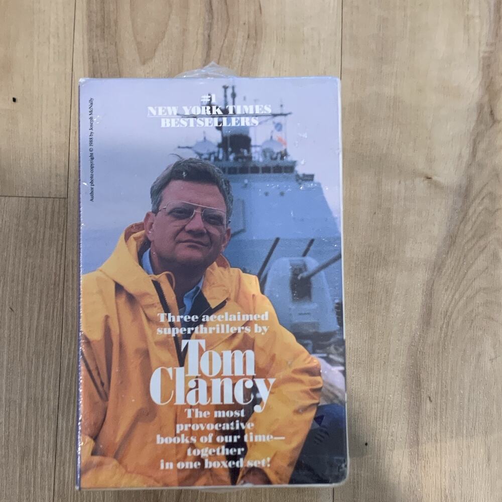 Tom Clancy Superthrillers Box Set: Sum of All Fears, Clear, Hunt for Red